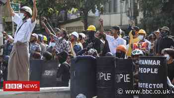 Myanmar coup: YouTube removes channels run by army amid violence