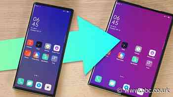 Oppo's expanding phone can grow and shrink on demand