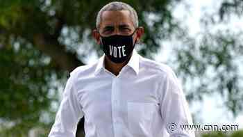 Obama congratulates Biden on Senate passage of his relief bill