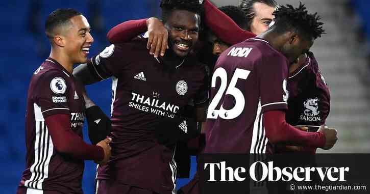 Leicester's Daniel Amartey takes low road to seal comeback at Brighton