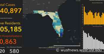 Florida's Positivity Rate For New Coronavirus Cases Dips Below 5% - WUSF News