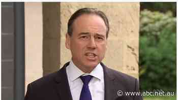 Live: Federal Health Minister Greg Hunt provides an update on the COVID vaccination effort - ABC News