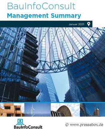 Management Summary Bau: So bleiben Sie dicht am Marktgeschehen - PresseBox.de