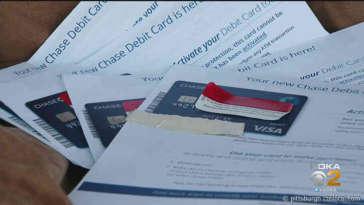 Pittsburgh Area Residents Still Receiving Chase Bank Cards They Did Not Sign Up For