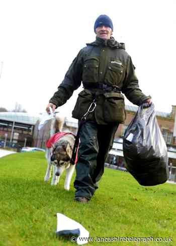 'Get out there and care' - Blackburn litter-picking hero's rally cry to 'selfish' fly-tippers ruining his town