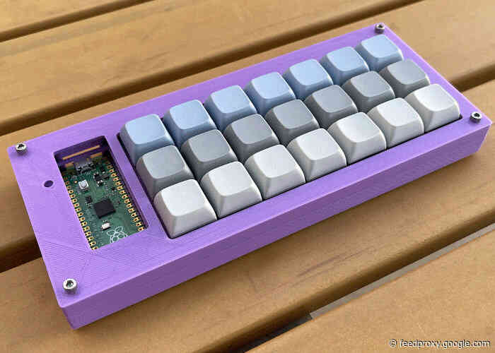 DIY mechanical keyboard project using CircuitPython