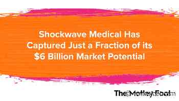 Shockwave Medical Has Captured Just a Fraction of Its $6 Billion Market Potential - The Motley Fool
