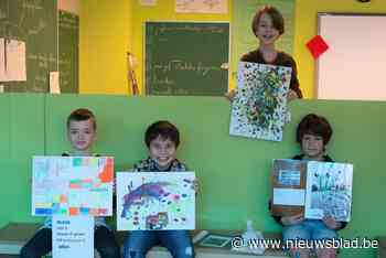 Kinderen willen senioren opfleuren met kunstwerkjes