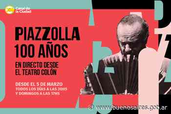 “Piazzolla 100 años” en el Canal de la Ciudad - buenosaires.gob.ar