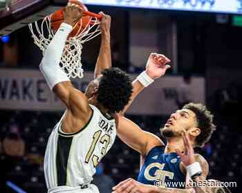Devoe, Wright lead Georgia Tech over Wake Forest 75-63 - Toronto Star