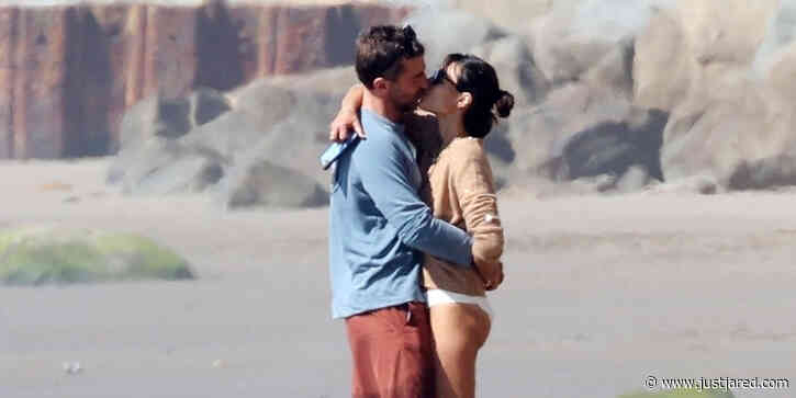 Jordana Brewster Shares a Kiss With Boyfriend Mason Morfit at the Beach