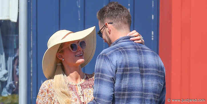 Paris Hilton & Fiance Carter Reum Look So In Love While Out in Malibu!