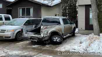 Saskatoon police nab impaired driver after hit and run