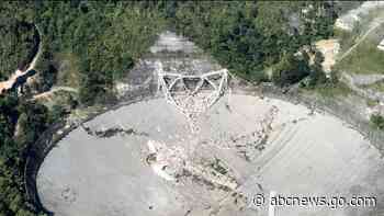 Officials seeking answers to Puerto Rico telescope collapse