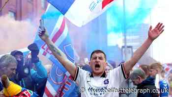 Party time for Rangers fans in Northern Ireland as club wins first title in 10 years