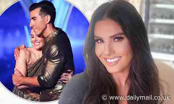 Rebekah Vardy returns to Dancing On Ice to watch the semi-final after last week's elimination