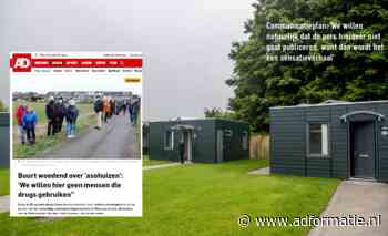 Communicatieplan gemeente om asowoningen ‘geheim’ te houden voor pers mislukt volledig