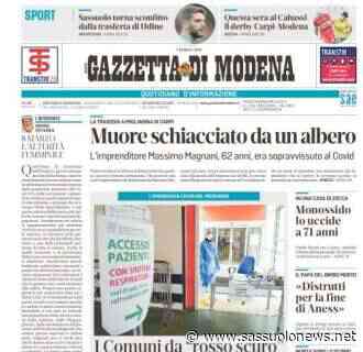 Gazzetta di Modena: "Il Sassuolo torna sconfitto dalla trasferta di Udine" - Sassuolonews.net