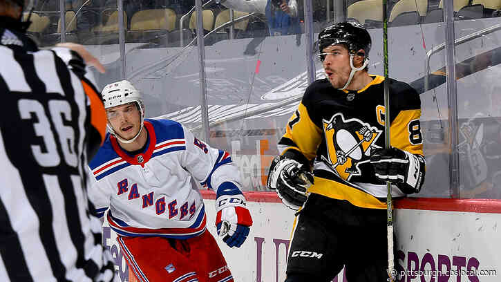 Three-Goal Outburst In 1st Period Fuels Penguins 5-1 Win Over Rangers
