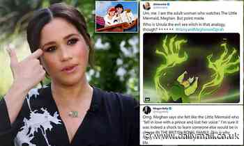 Meghan Markle compares herself to Disney's The Little Mermaid in Oprah interview