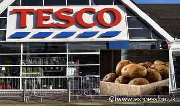 Tesco selling muddy potatoes in bid to cut food waste - and they have a longer shelf life - Express