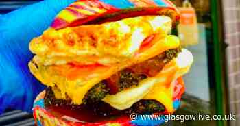 Gallus Street Food adds 'Spongebob' rainbow bagel to breakfast menu - Glasgow Live