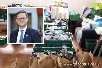 Row over Tory councillor Joe Miller's food bank remark - The Argus