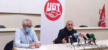 Jesús Santos, respaldado por el 94% de los votos, seguirá al frente de UGT en Nafarroa - NAIZ