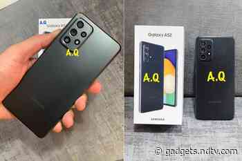 Samsung Galaxy A52 Live Images Leak; Galaxy A72 Specifications Surface in Detail
