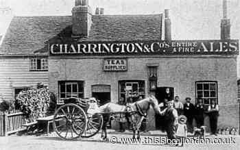 Loughton pub pictured in 1885 offering views across Essex and Kent