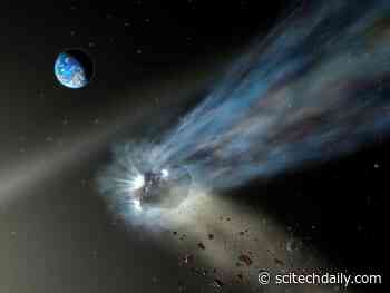 Comet Catalina’s Glowing Tail Indicates Comets Delivered Carbon to Rocky Planets