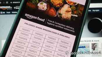 Amazon Food Delivery Service Expands to 62 PIN Codes in Bengaluru a Little Over 9 Months After Launch