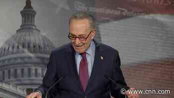 Chuck Schumer speaks after Senate passing Covid relief package
