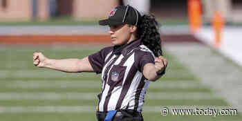 NFL makes Maia Chaka its 1st Black female official