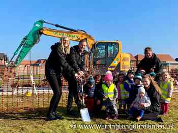 Groundbreaking ceremony for Stepping Stones Nursery