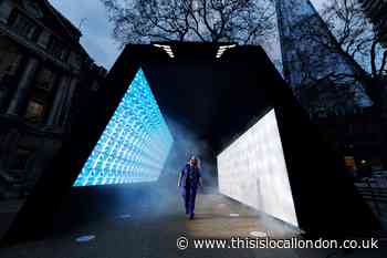 Stunning Covid art installation at South London Hospital