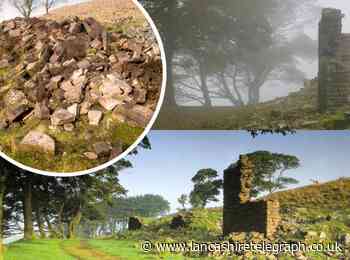 Outrage as United Utilities destroy stone wall ruins on moorland near Darwen