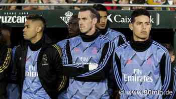 Real Madrid verzichtet in der Champions League auf Gareth Bale und James Rodriguez - 90min