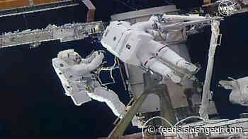 Astronauts complete second spacewalk preparing for ISS solar panel upgrades