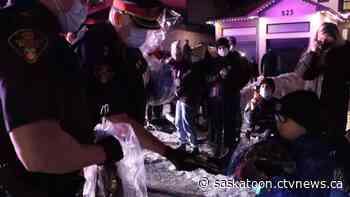 Saskatoon police honour four-year-old fighting rare brain tumour with police uniform - CTV News Saskatoon