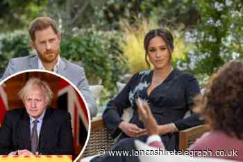 Boris Johnson to respond to Meghan and Harry Oprah interview today