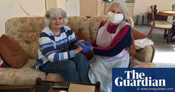 'She just wanted to hug me': tears of joy as in-person visits return to English care homes