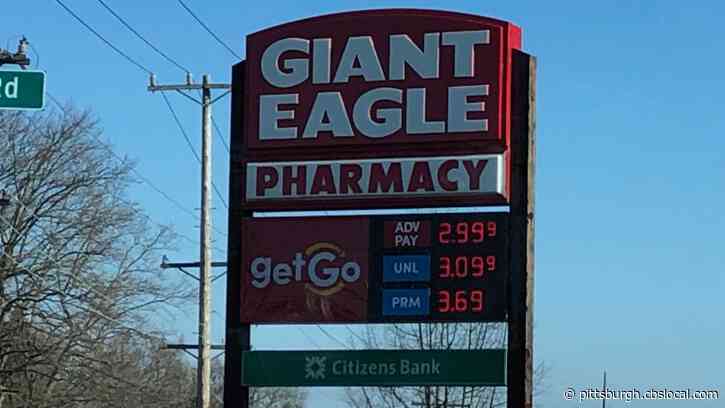 AAA: Average Price Of Gas In Western Pennsylvania Hits $3 Mark