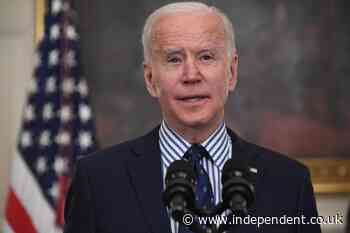 Biden news - live: House to vote on Covid bill on Wednesday as states sue to halt climate change action