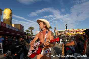 Times Square ‘Naked Cowboy’ released after being jailed in Florida during Bike Week gig