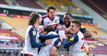 Ratings: Bradford City 1-1 Bolton Wanderers - Lion of Vienna Suite