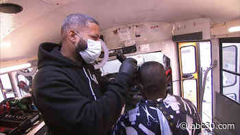 Salvation of Sorrows is bringing haircuts to the homeless.