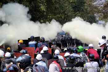 Myanmar protesters defy curfew as media outlets ordered to shut - Dudley News