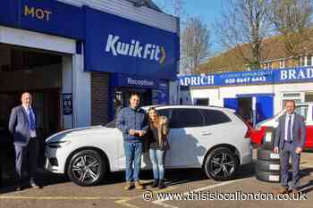 Wallington man wins Volvo after visit to Kwik Fit