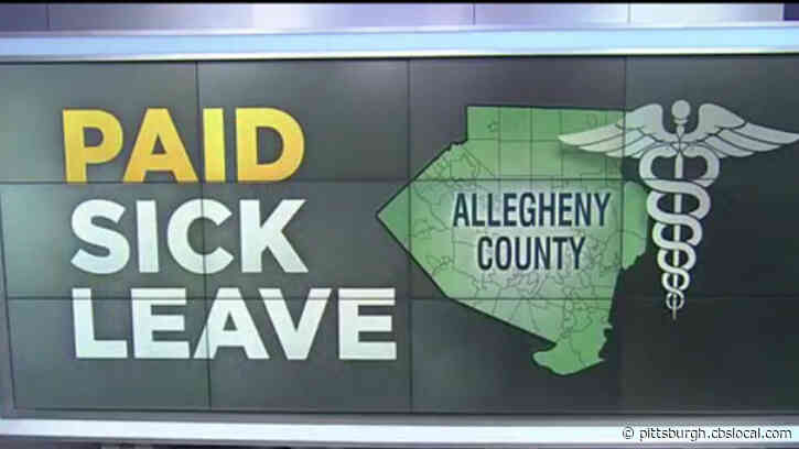 Allegheny Co. Council To Vote On Paid Sick Leave Bill